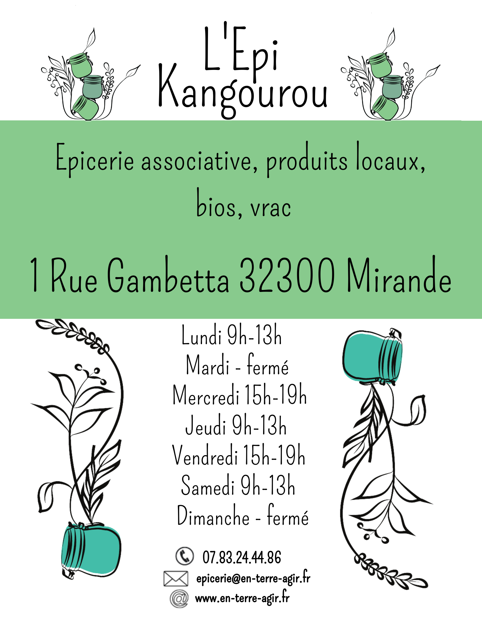 2025-08-14 flyer actualisé flyer horaires aout 2025